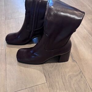 Jeffrey Campbell Dark Brown Heeled Boots